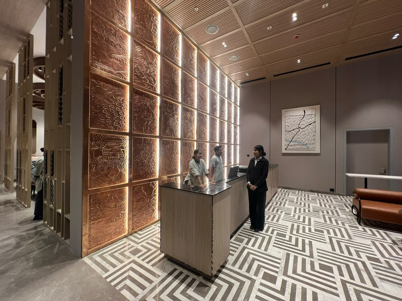 Reception lounge